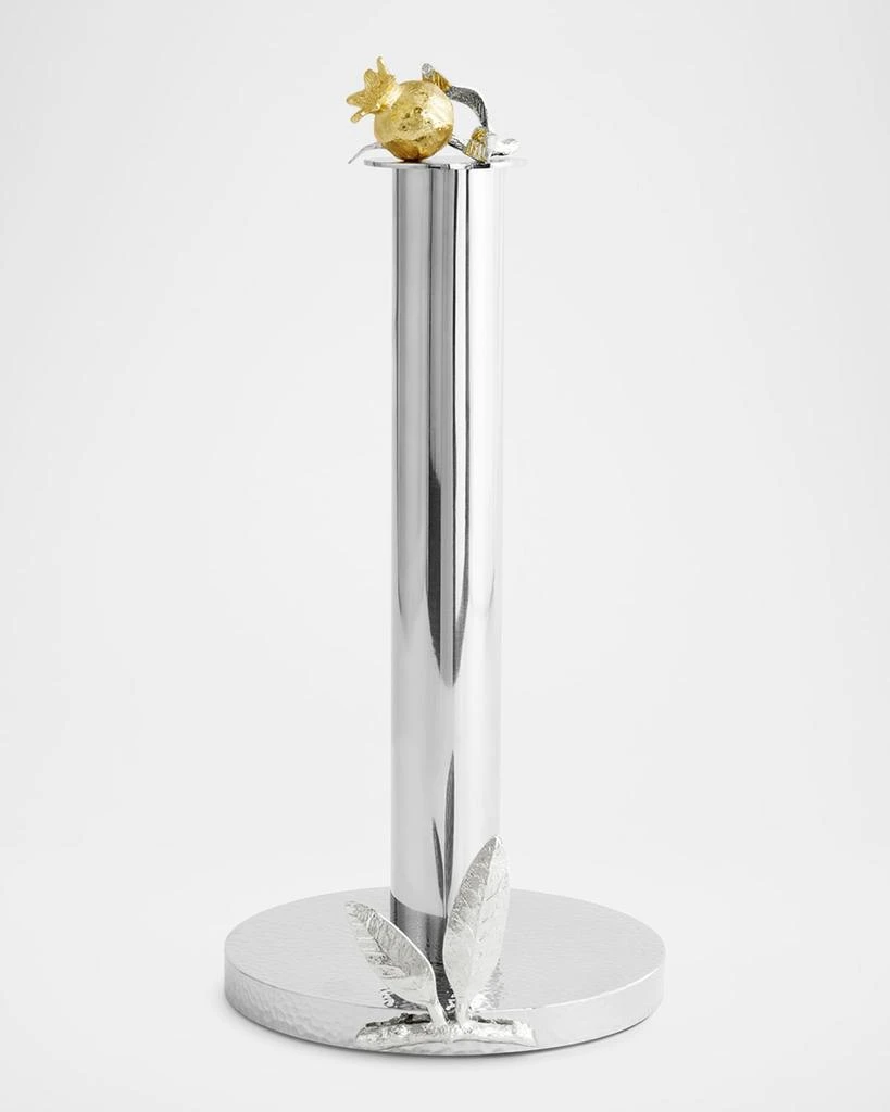 Michael Aram Pomegranate Silver & Gold Paper Towel Holder 3