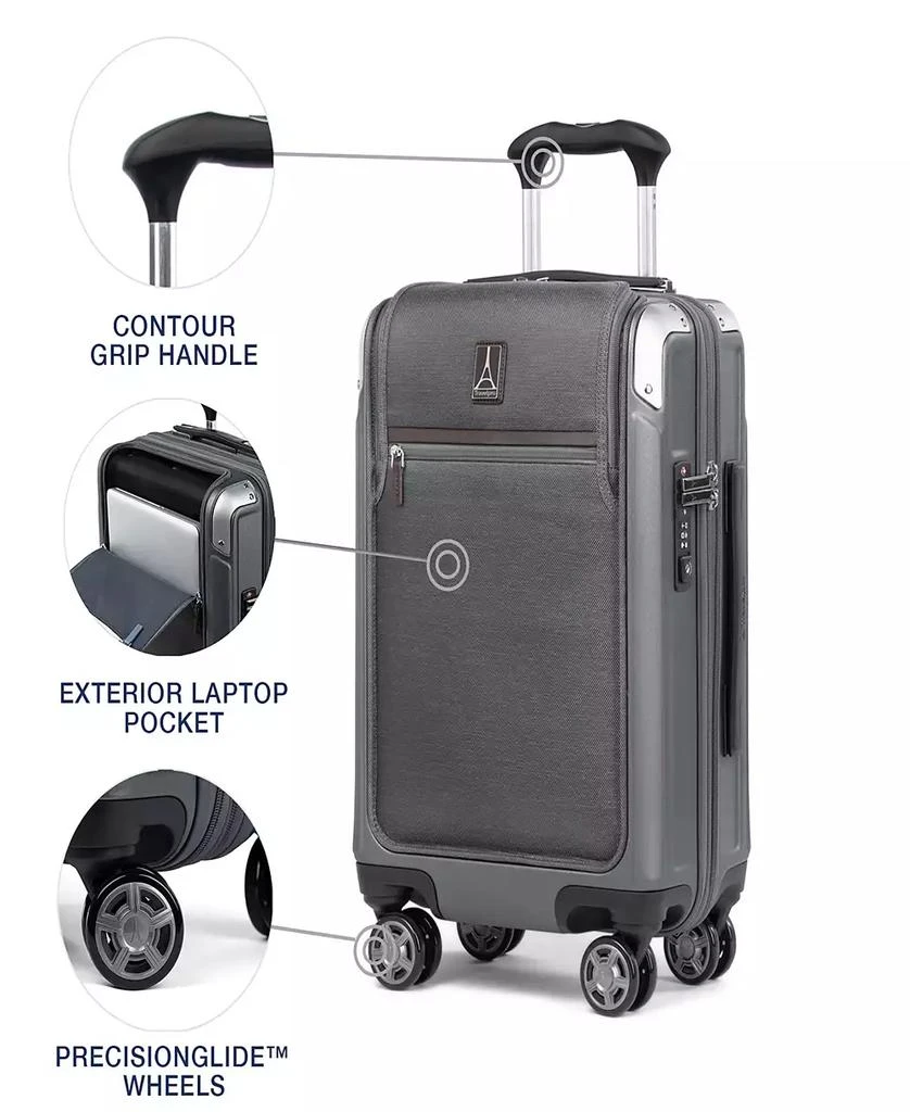 Travelpro Platinum Elite Hardside Compact Business Plus Carry-on Spinner 9