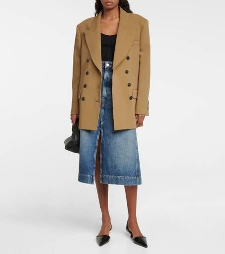 Khaite Tanner wool-blend blazer 2