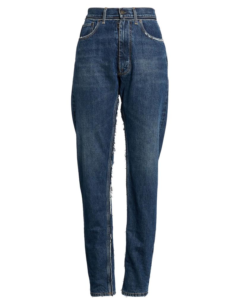 MAISON MARGIELA Wide-Leg Slashed Cut-Out Jeans - Pants - Free