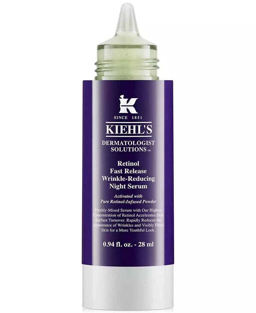 Kiehl's Since 1851 Retinol Fast Release Wrinkle-Reducing Night Serum, 0.94 oz. 1