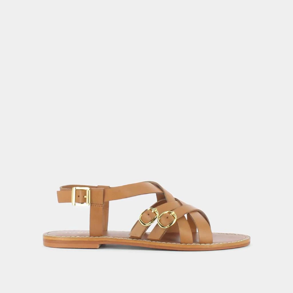 Jonak Plagettes Woury Cuir Camel – On Sale Now with Up to 64