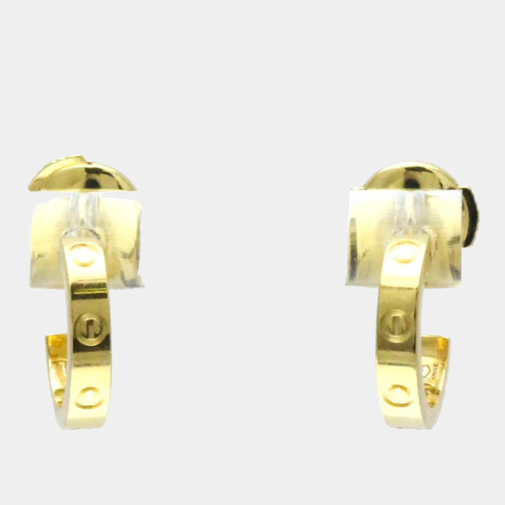 Cartier Cartier Love 18K Yellow Gold Baby Love Earrings