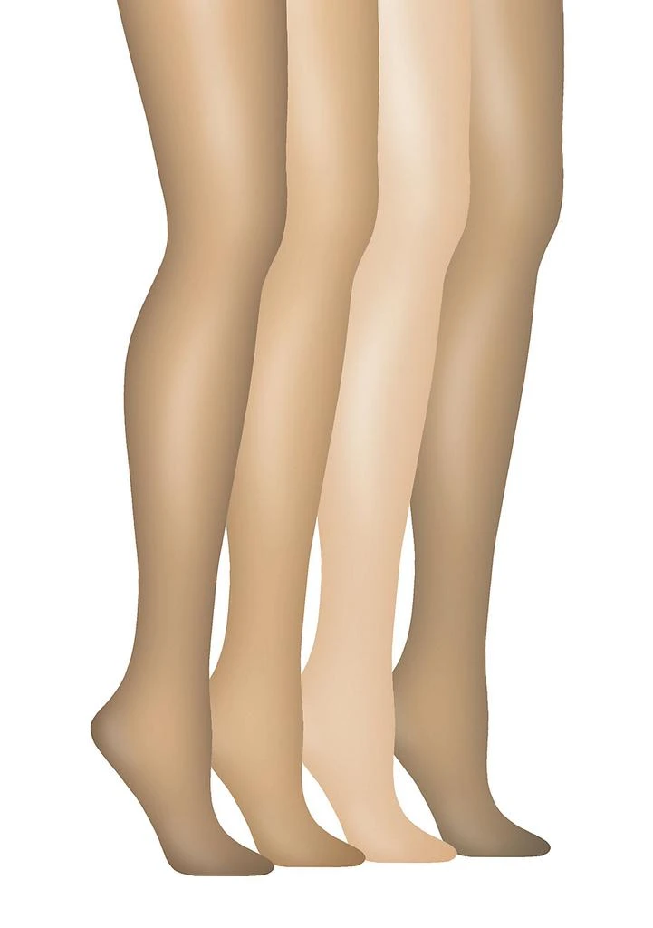 Hanes Silk Reflections Sandalfoot Pantyhose