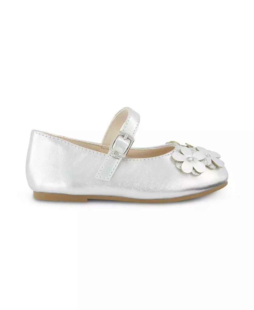 Jessica Simpson Little and Big Girls Amy Petal Ballet Flat 4