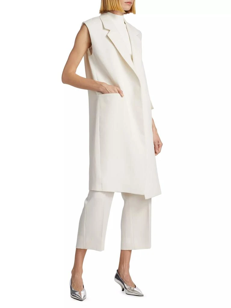 Toteme Grain De Poudre Sleeveless Coat 2