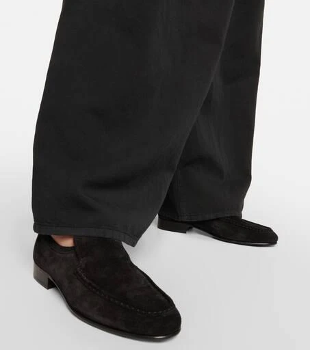 The Row New Soft suede loafers 4