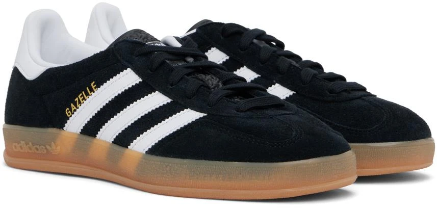 Adidas Black Gazelle Indoor Sneakers 4
