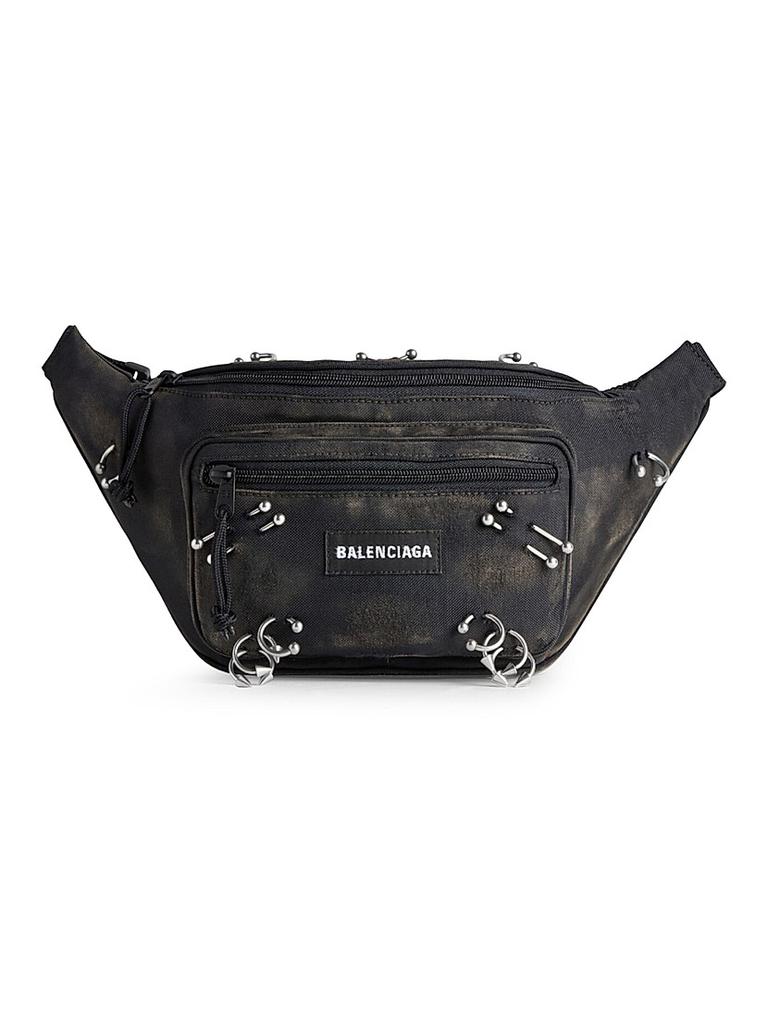 24PF new/BALENCIAGA ユニティラージベルトバッグ Bag Black Balenciaga Men's' Unity Large Belt Bag in Black | LN-CC®