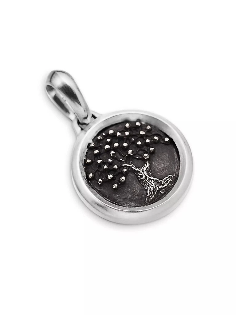 David Yurman Tree of Life Amulet in Sterling Silver with Bronze, 22.8mm 5