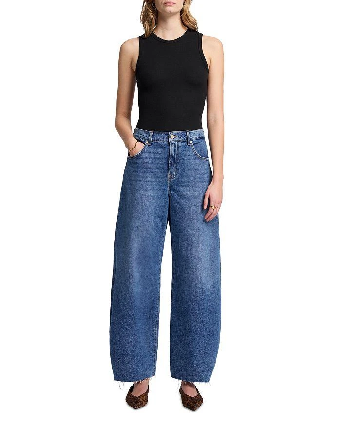 7 For All Mankind Bonnie High Rise Barrel Jeans in Santa Cruz 2