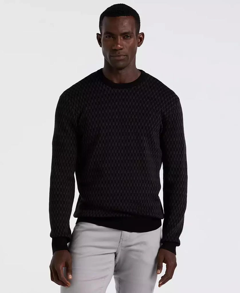 Perry Ellis Men
s Long Sleeve Crewneck T-Shirt 1