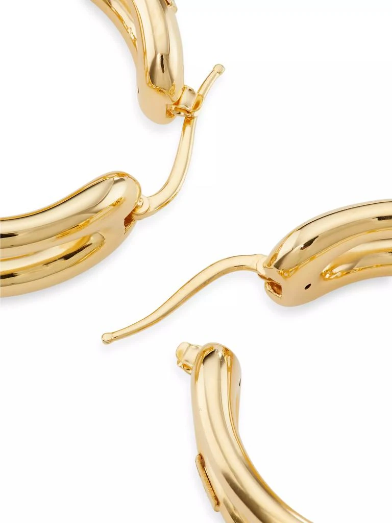 Saks Fifth Avenue Collection 14K Yellow Gold Double-Row Hoop Earrings 3