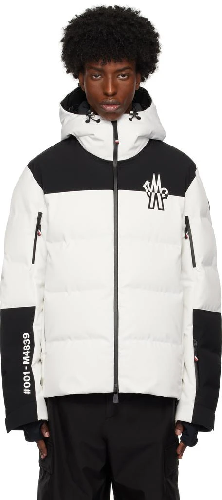 Moncler Black & White Curtis Down Jacket 1