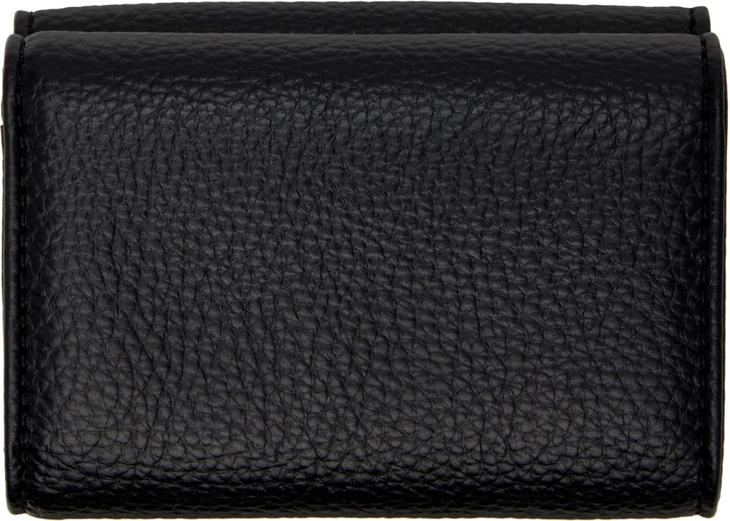 Vivienne Westwood Black Envelope Trifold Wallet 2