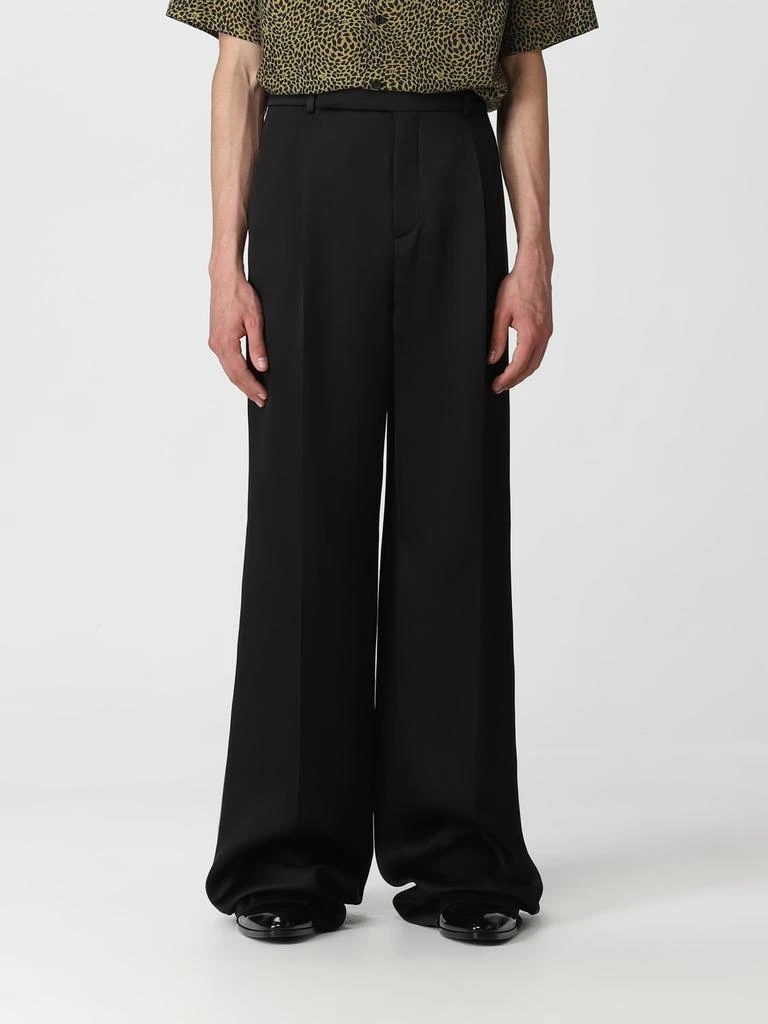 SAINT LAURENT Saint Laurent trousers in silk satin 1