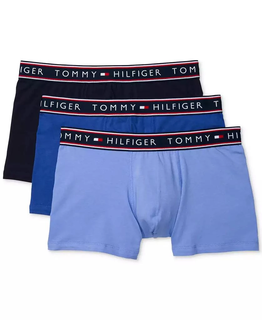 Tommy Hilfiger Men's 3-Pack Moisture Wicking Cotton Stretch Trunks 1
