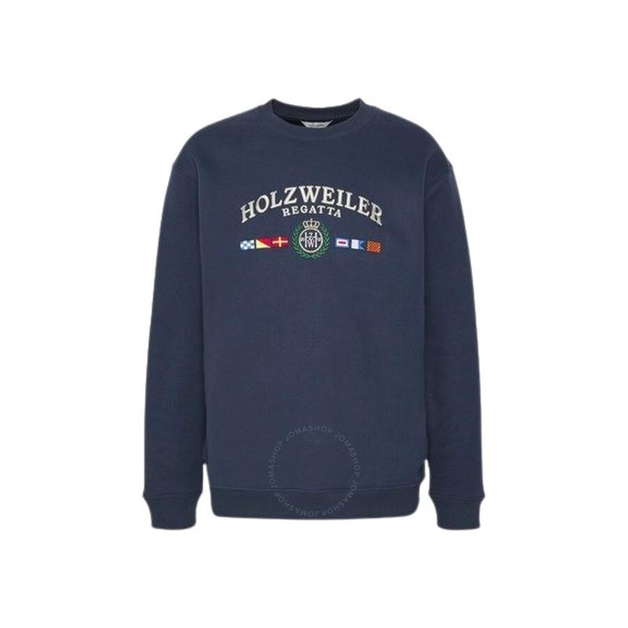 HOLZWEILER Men's Dk. Blue Fleece Cooper Regatta Hoodie