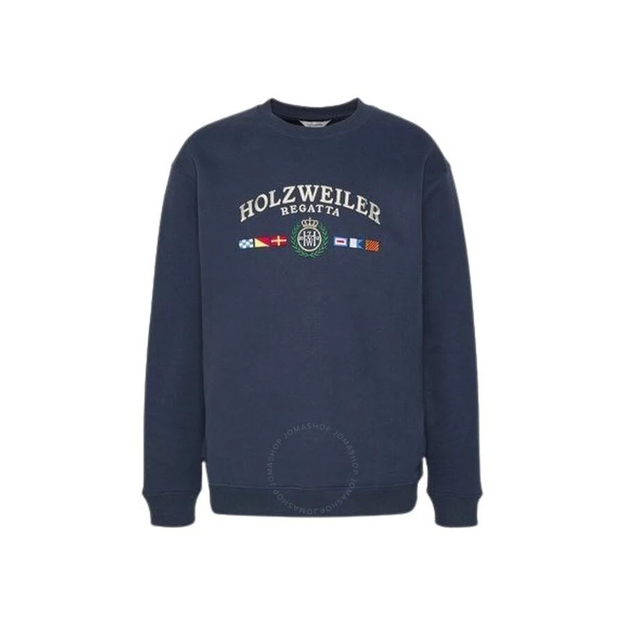 Holzweiler Men's Dk. Blue Fleece Cooper Regatta Hoodie 1