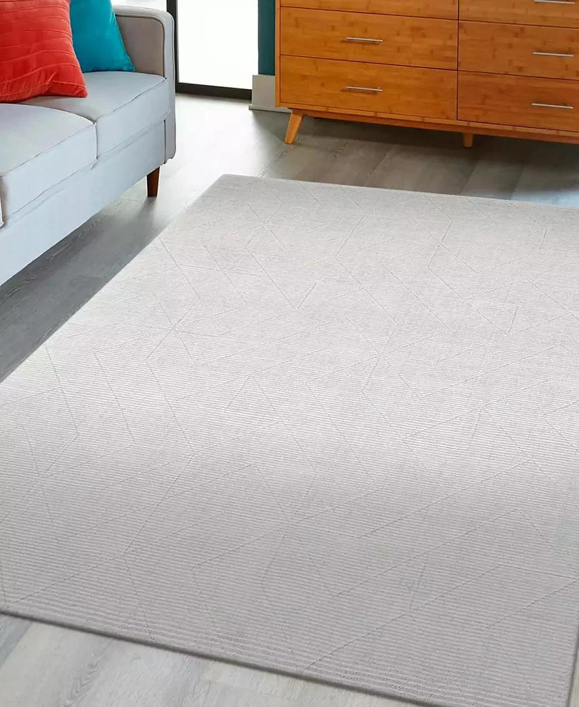 Bayshore Home Wool Dimensions Solid 7'10"x10' Area Rug 4