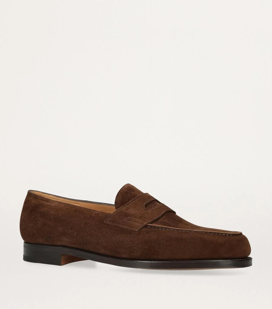 John Lobb Suede Lopez Loafers 3