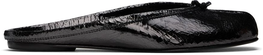 MAISON MARGIELA Gunmetal Tabi Broken Mirror New Ballerina Flats 1