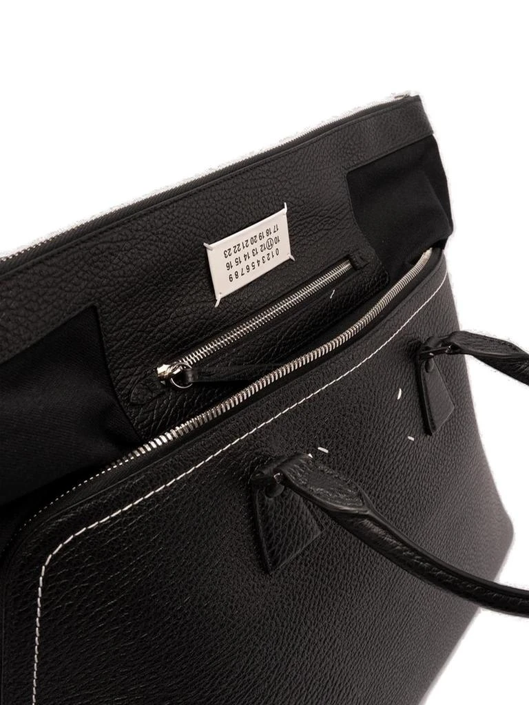 MAISON MARGIELA Maison Margiela Logo Patch Zipped Tote Bag 4