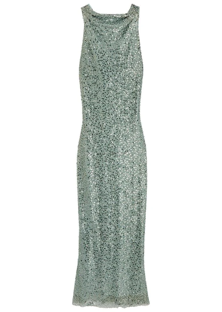 Nixie sequin-embellished midi dress  On Sale Now with Up to 60% Off |  Discover Exclusive Deals & Savings at BeyondStyle  Authentic REBECCA  VALLANCE womens/clothing/dresses/evening dresses|designer  bridge|aw24|womens|womens/clothing|womens/clothing ...