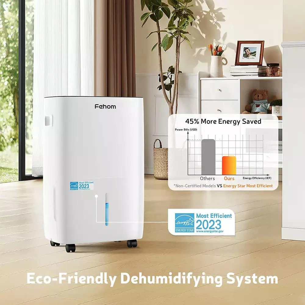 Waykar 120 Pint Energy Star Certified Dehumidifier For Basements 
Extra Large Room 3