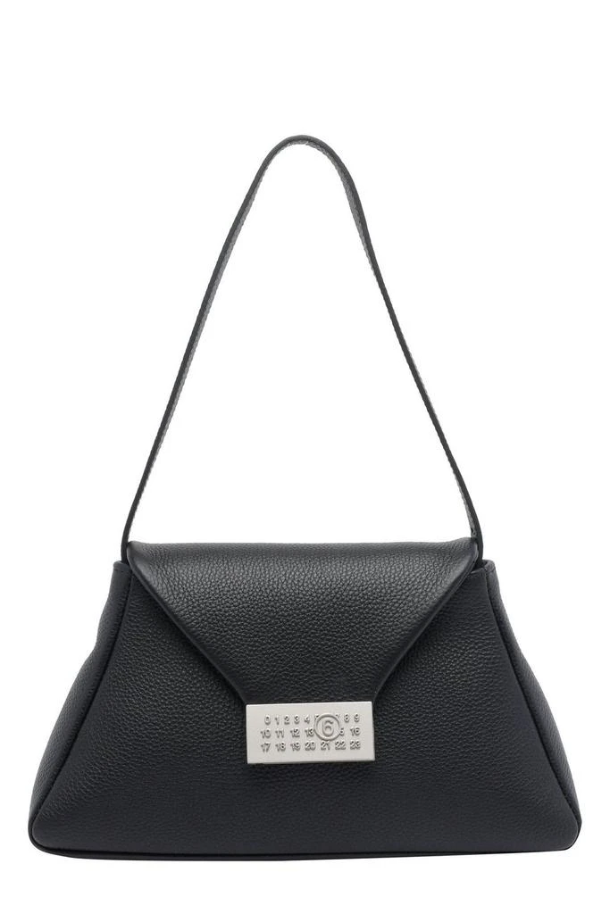 MM6 MM6 Maison Margiela New Numeric Logo Plaque Clutch Bag 1