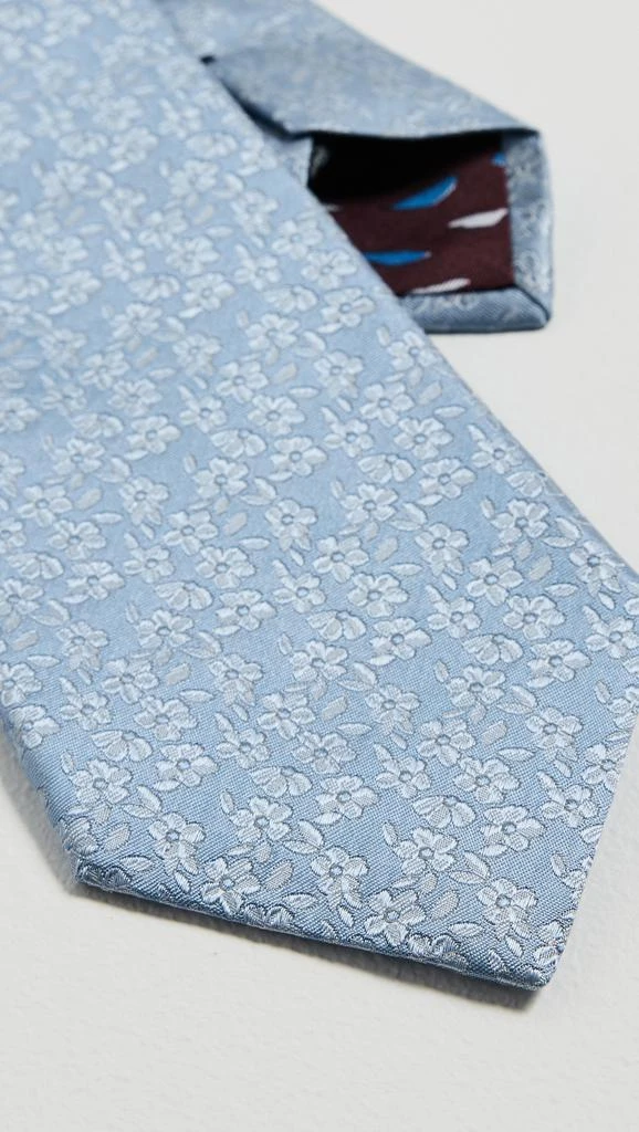Paul Smith Tonal Floral Silk Tie 3