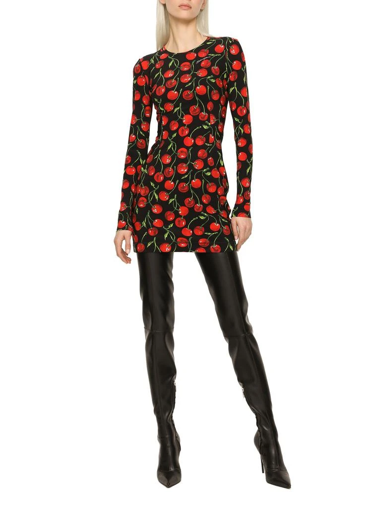 Dolce & Gabbana Short long-sleeved jersey dress 5