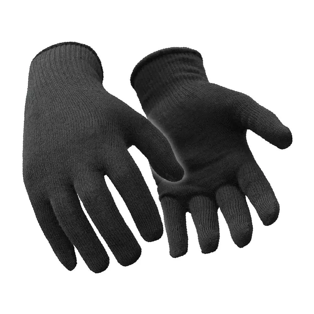 RefrigiWear Men's Warm Stretch Fit Merino Wool Glove Liners (Pack of 12 Pairs) 1