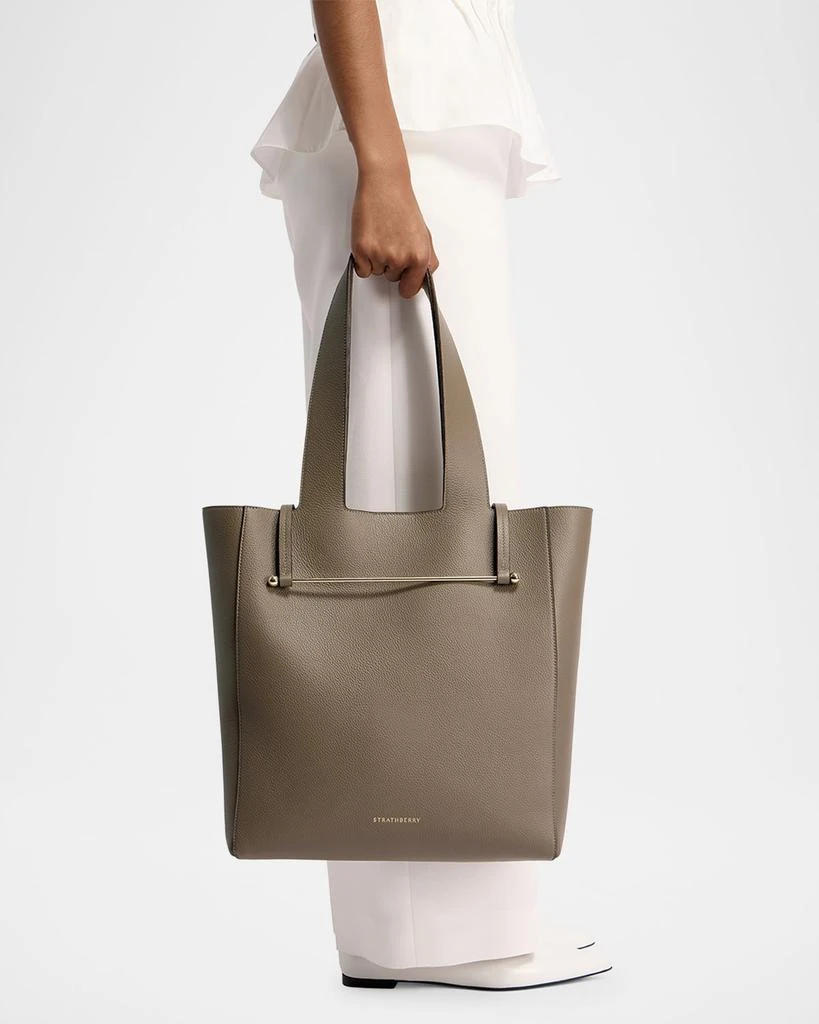 STRATHBERRY Melody Grained Leather Tote Bag 5