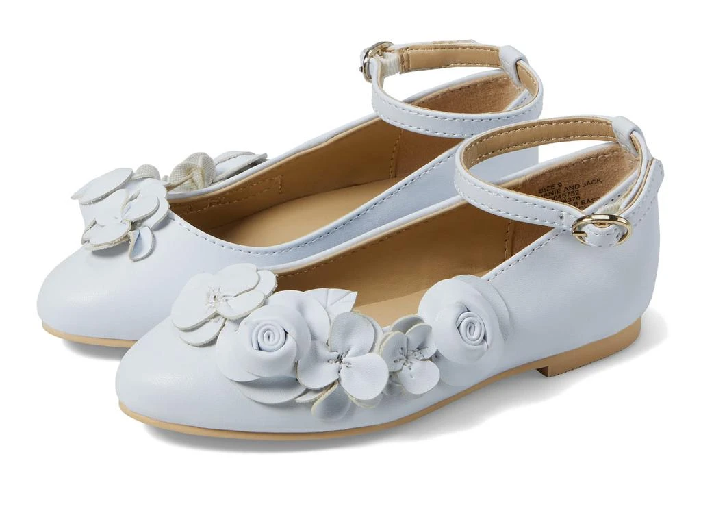 Janie and Jack Flower Flat (Toddler/Little Kid/Big Kid) 1