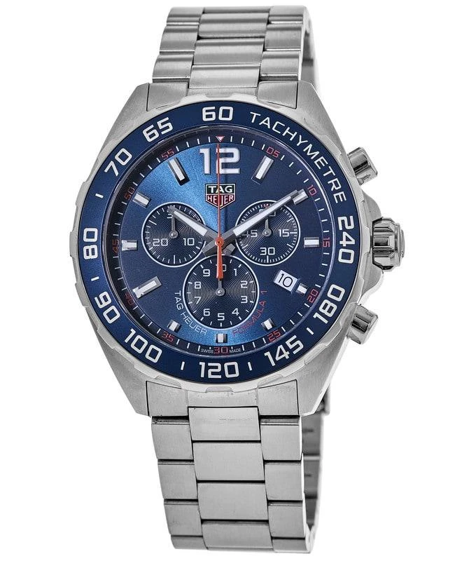 TAG Heuer Tag Heuer Formula 1 Quartz Chronograph Blue Dial Steel Men's Watch CAZ1014.BA0842 1