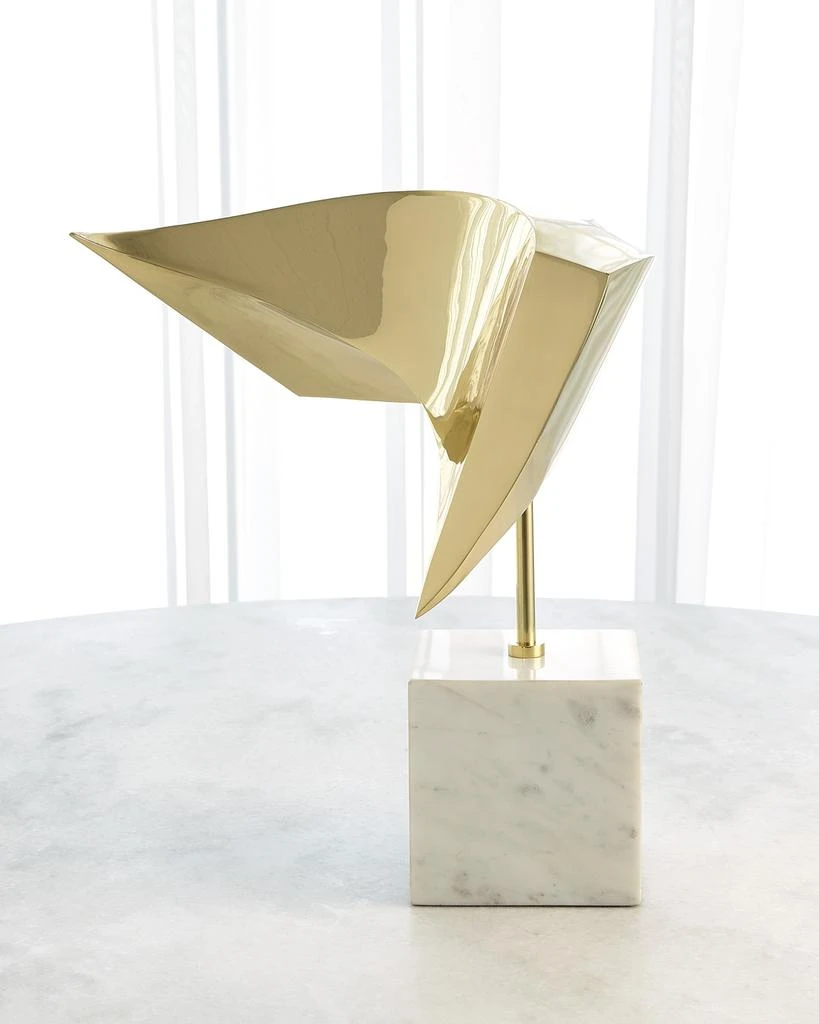 Global Views Wave Sculpture - 19" 4