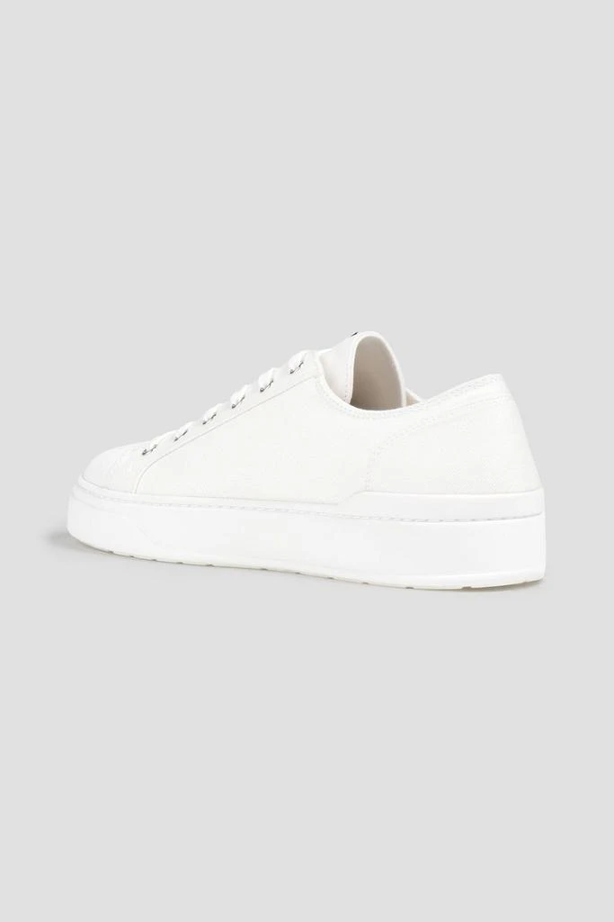 STUART WEITZMAN Sammy twill sneakers 3