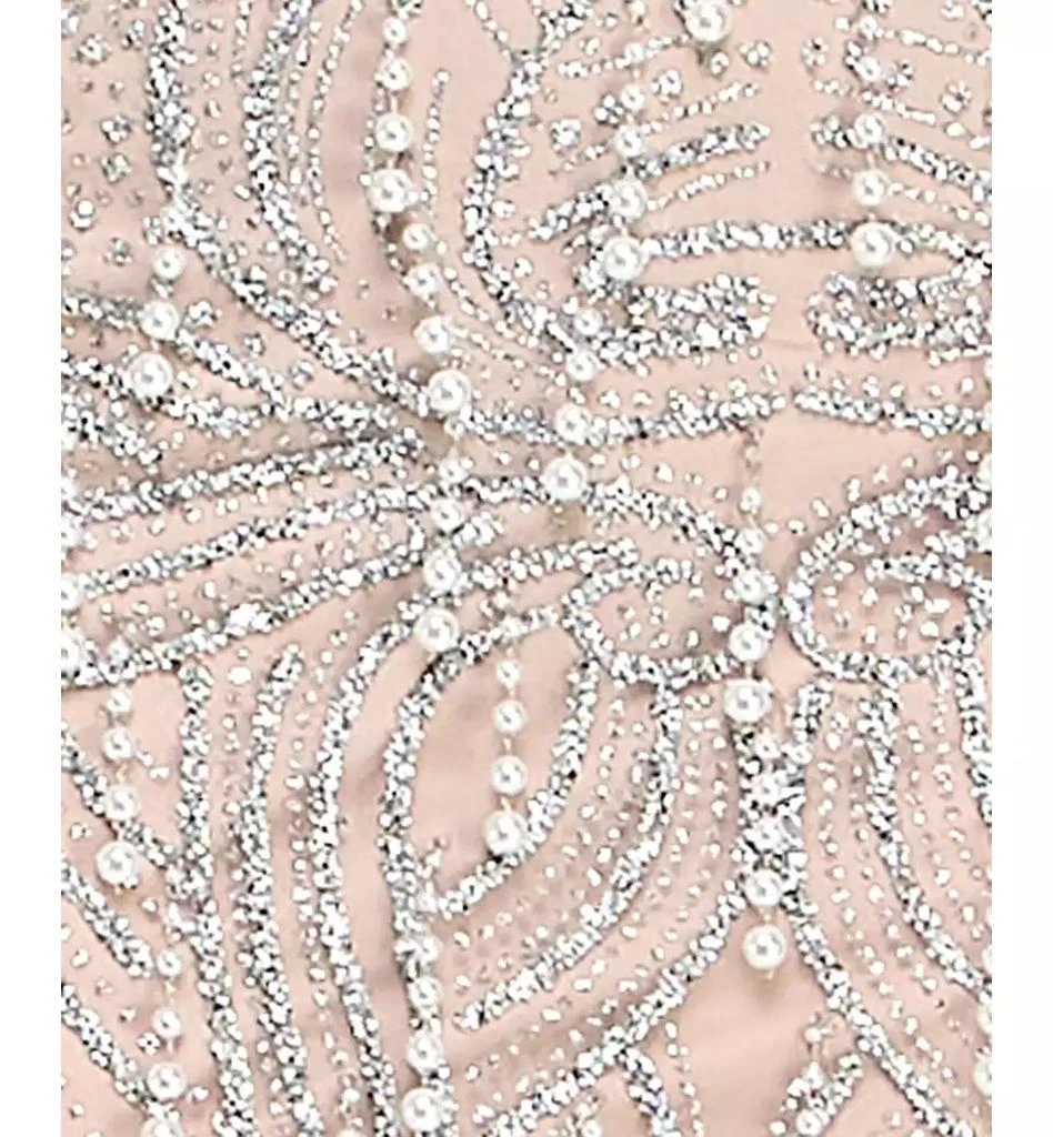 BCX Juniors' Hanging Pearls Sweetheart Gown, Created for Macy's 4