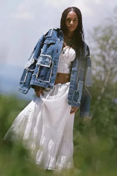 BDG BDG Jack Patchwork Oversized Denim Jacket