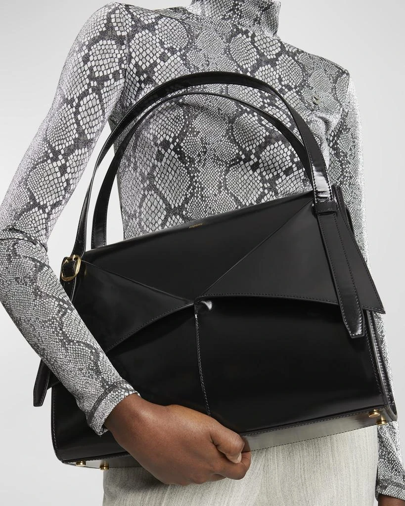 COPERNI Gloss Rigid Belt Leather Shoulder Bag 5