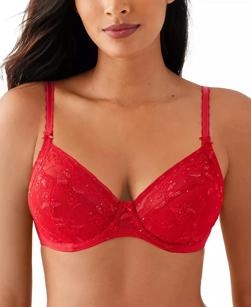 Wacoal Women's Lifted In Luxury Full Figure Lace Underwire Bra 855433 1