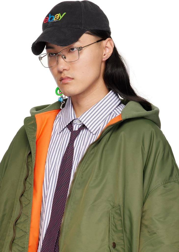 Balenciaga Silver Mercury Glasses 4