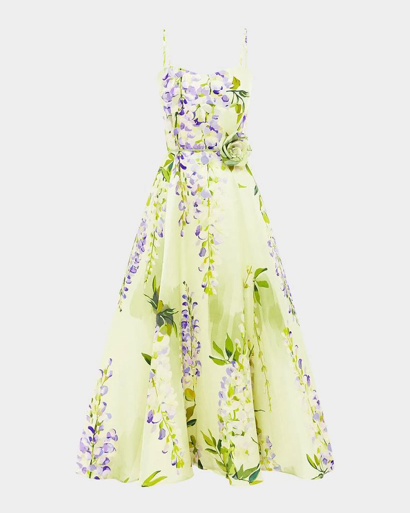 audrey brooks green dress Audrey+Brooks 6831 main image 0