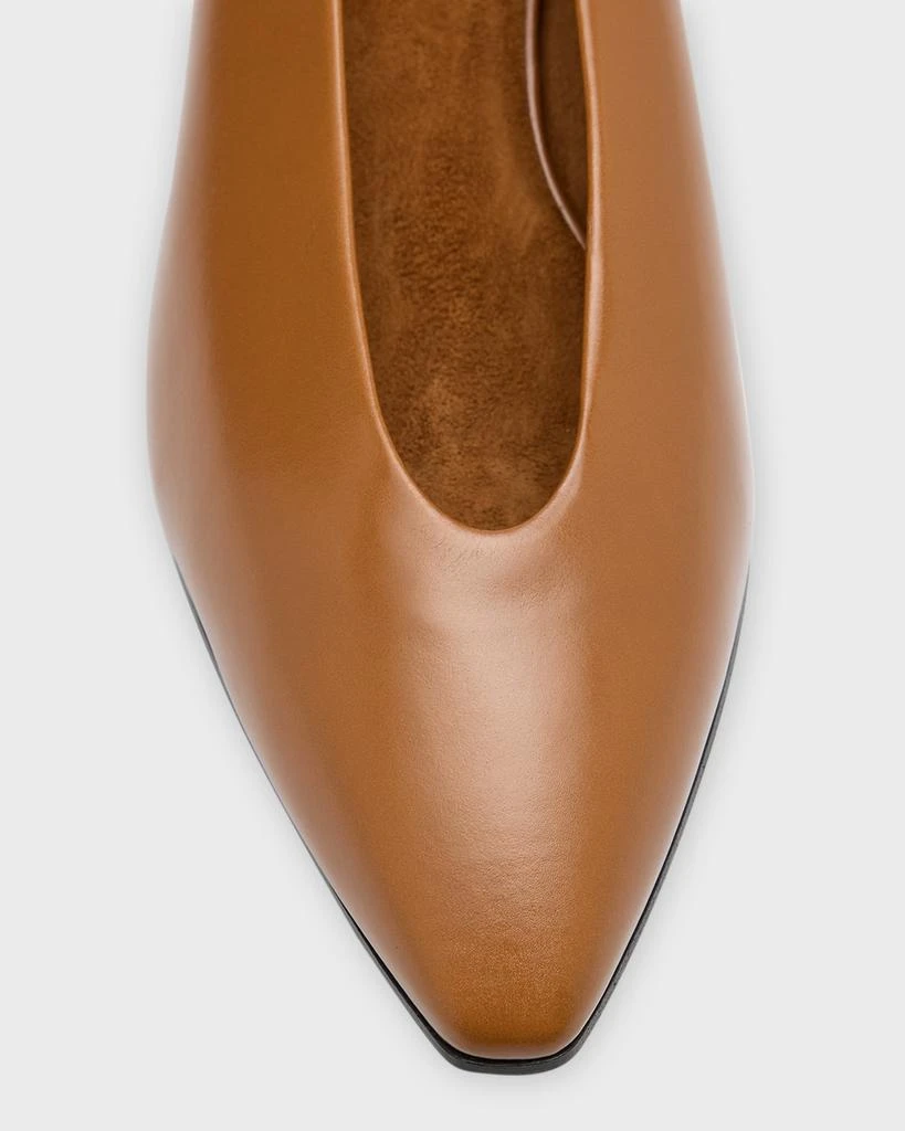Loro Piana Rebecca Calfskin Ballerina Flats 5