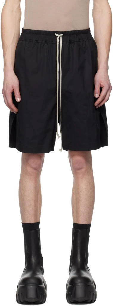 Rick Owens Black Hollywood Boxer Shorts 1