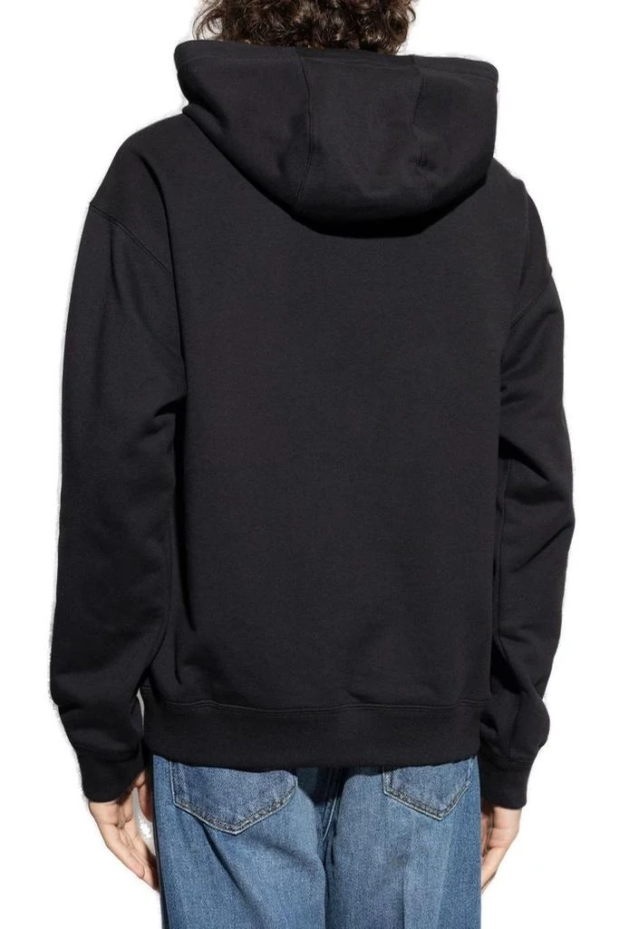 Versace Versace Pattern-Printed Drawstring Hoodie 3