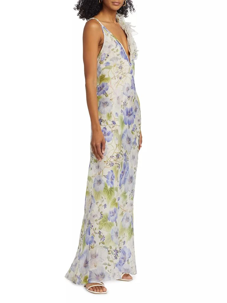 Zimmermann Natura Feather Slip Gown 4