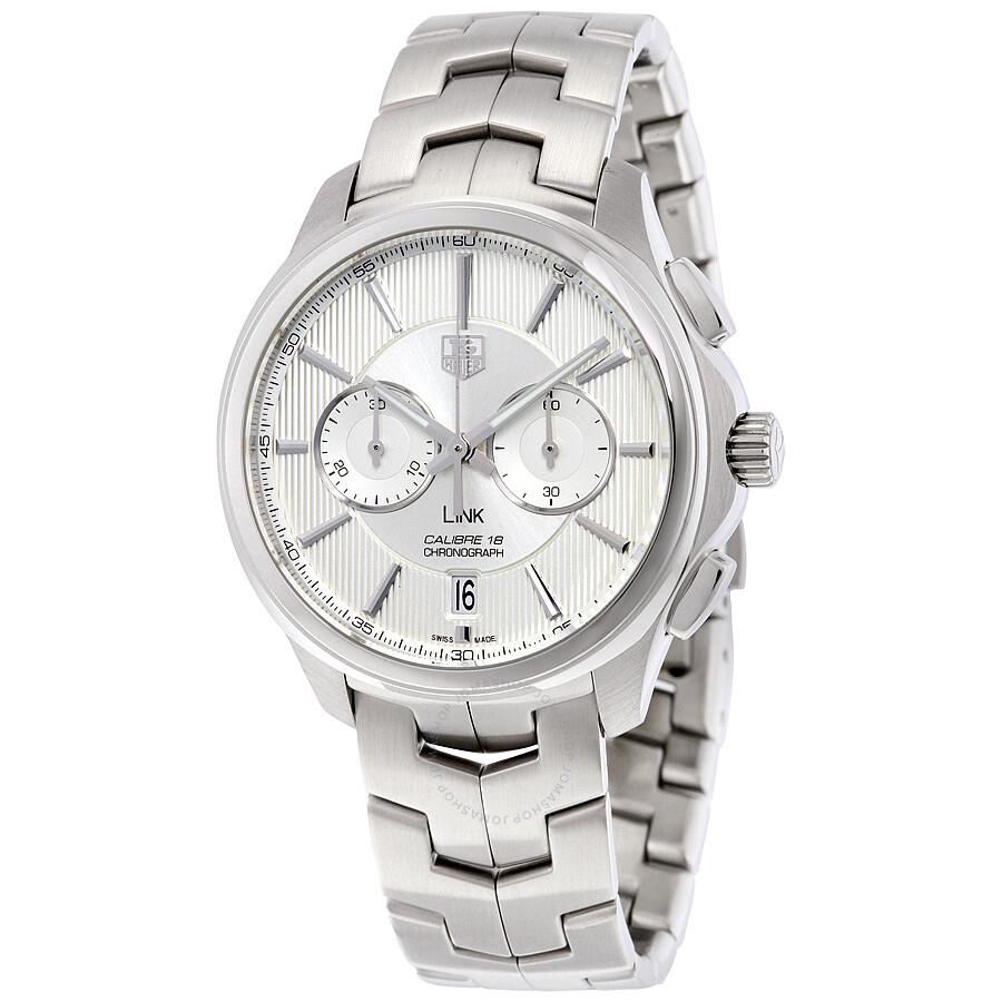 TAG Heuer Link Silver Dial Stainless Steel Men's Watch CAT2111BA0959