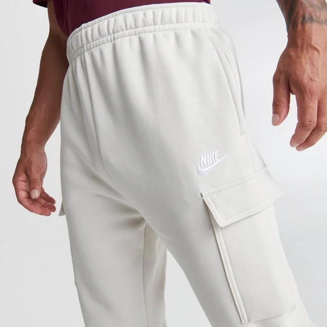 NIKE Men's Nike Sportswear Club Fleece Cargo Jogger Pants 9
